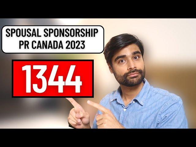 1344 | Form Overview and Updates as of 2023 | Spousal Sponsorship | PR Canada