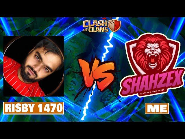 Collaboration with a BANGLADESHI Youtuber | Risby 1470 VS. Shahzex | Clash of Clans (COC)