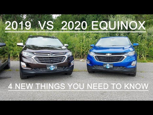 2019 Chevy EQUINOX vs 2020 Chevy EQUINOX - 4 BIG DIFFERENCES - Here is what's new!