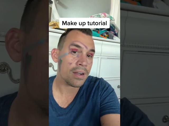 (Part 2) Stay at home dad make up tutorial #GenshinImpact33 #stayathomedad