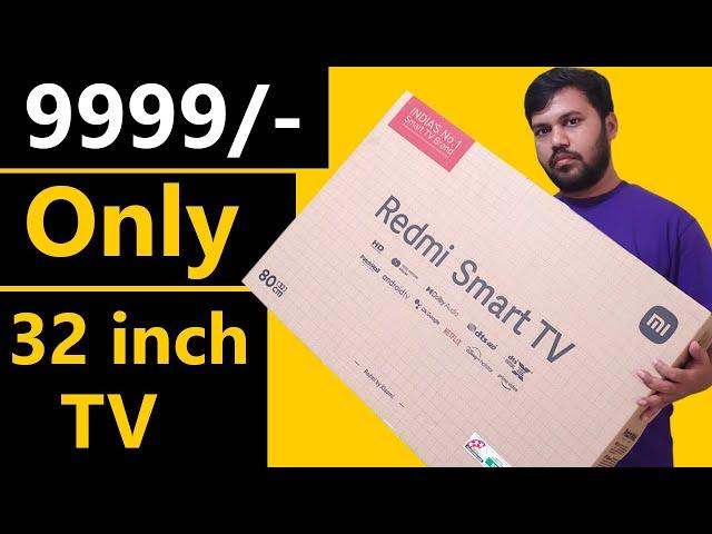 REDMI Smart TV 32 Inch Unboxing & Review, Android 11 Series HD Ready Smart LED TV, L32M6-RA/L32M7-RA