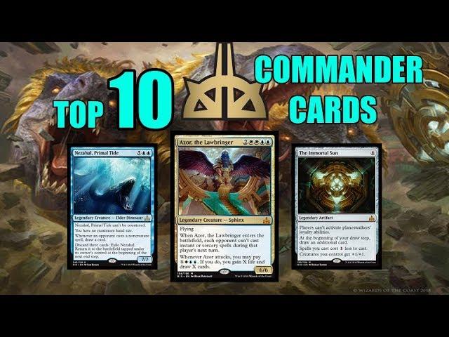 Top Ten MTG: Best Commander Cards from Rivals of Ixalan