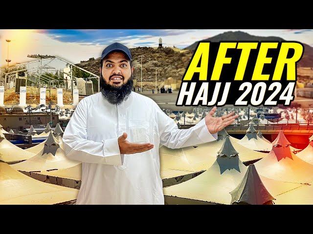 After hajj 2024 Arafat Mina