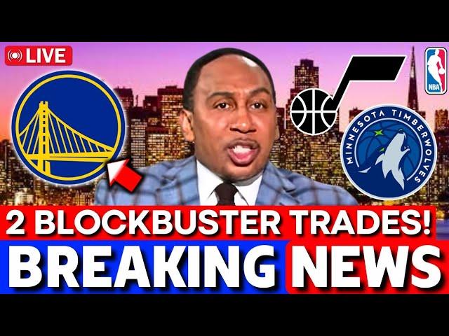 NBA BOMB! 2 BLOCKBUSTER TRADES FOR THE WARRIORS THIS OFFSEASON! GOLDEN STATE WARRIORS NEWS