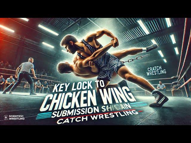 Key Lock to Chicken Wing Submission Chain  | Catch Wrestling w/ Coach Dick Cardinal (RIP)