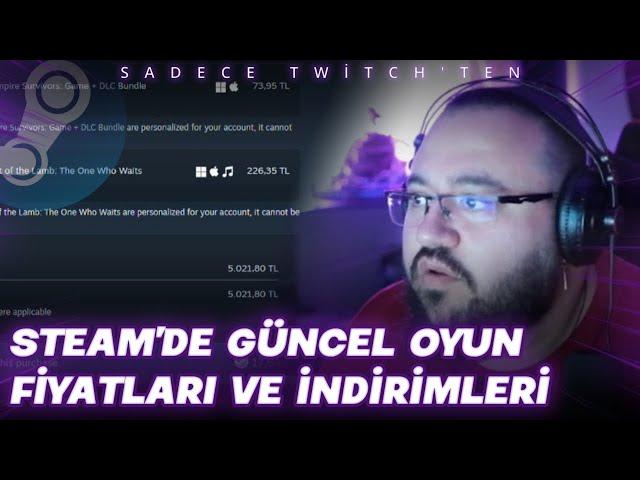 JAHREİN - STEAM'DE GÜNCEL OYUN FİYATLARI VE İNDİRİMLERİ! (5000 TL DEĞERİNDE OYUN SEPETİ!)