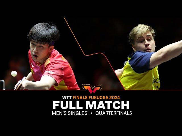 FULL MATCH | Wang Chuqin vs Truls Moregard | MS QF | #WTTFukuoka 2024