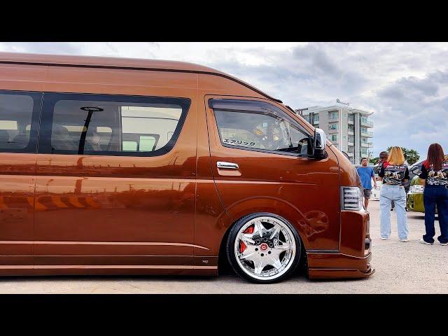 Thailand's Custom Van Scene: Modified Tour Vans and Ambulances!