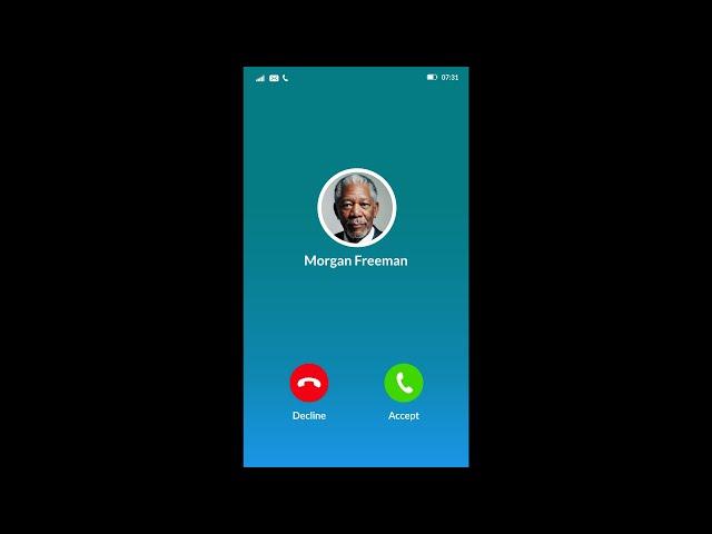 Morgan Freeman Birthday Phone Call │ Celebrity Birthday Surprise