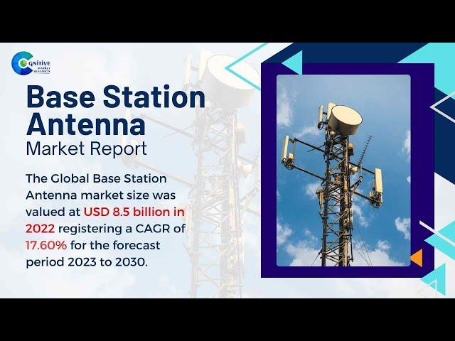 Base Station Antenna Market Report 2023 | Forecast, Market Size & Growth