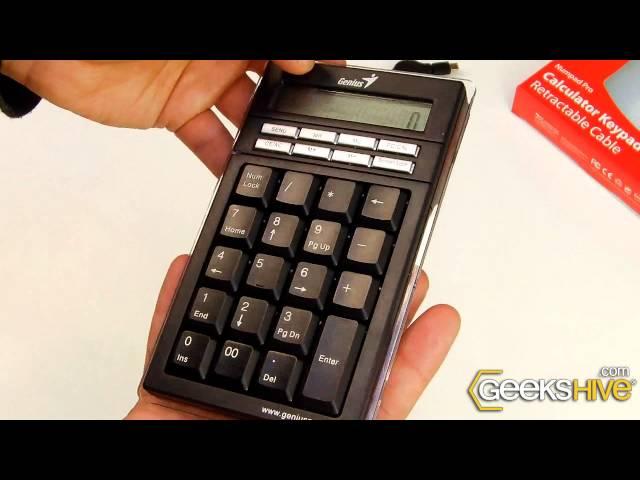Genius Numpad Pro - Unboxing by www.geekshive.com