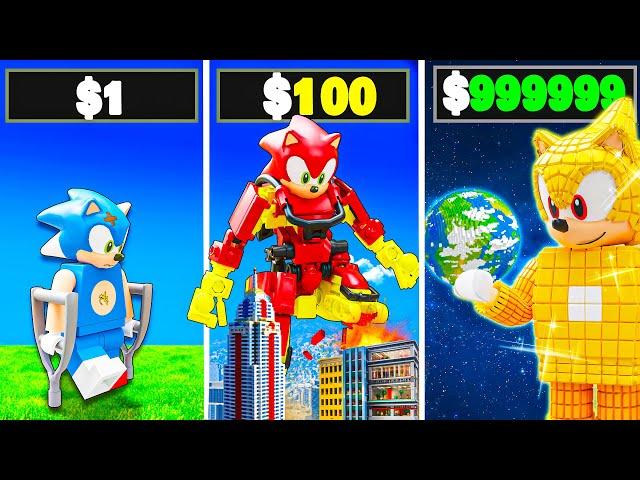 $1 to $1,000,000 LEGO SONIC in GTA 5 RP