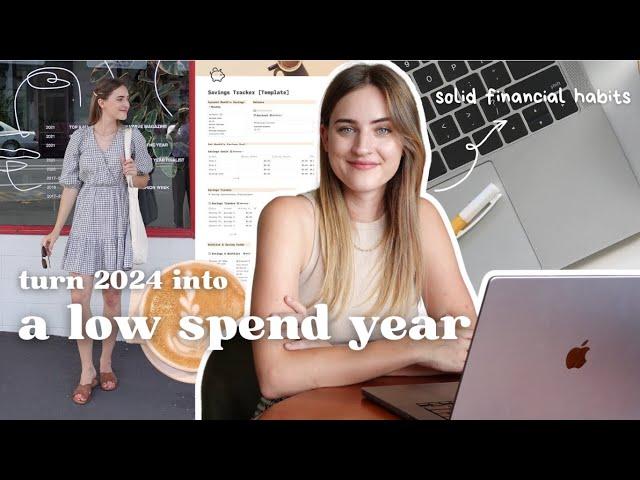 My tips & tricks for a LOW SPEND YEAR in 2024  saving money & no impulse shopping