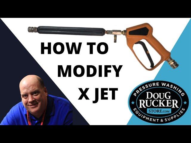 How to Modify X Jet for Pressure Washer from Doug Rucker Store