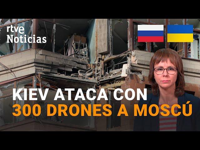 RUSIA: UCRANIA lanza el MAYOR ATAQUE con DRONES sobre MOSCÚ que acaba con TRES MUERTOS | RTVE