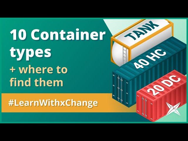 10 container types + where to find them