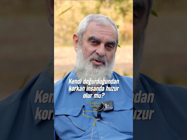 Kendi doğurduğundan korkan insanda huzur olur mu?