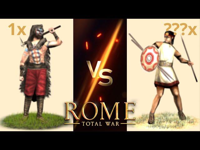 How Many Peltasts Are Needed to Beat Berserkers in OG Rome: Total War?