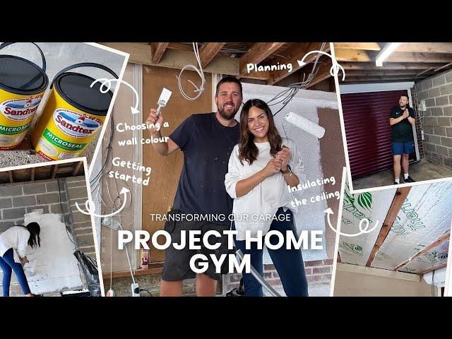 Next Home Project | Turning our Garage into a Home Gym, our plans, making a start and moodboard!