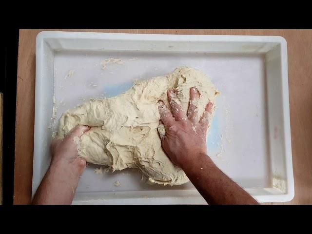 How to hand mix any dough... method and theory lesson