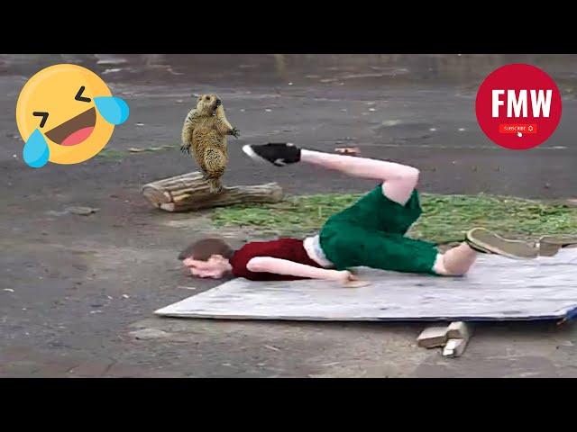 Funny & Hilarious People's Life  #54 - Try not to Laugh | Funny Fails compilation 2024