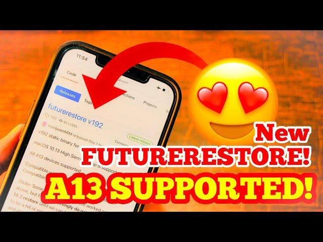 NEW FUTURERESTORE RELEASE - RESTORE A13/ LOWER DEVICES TO iOS 14.3/Below - NOW SUPPORTS WINDOWS TOO!