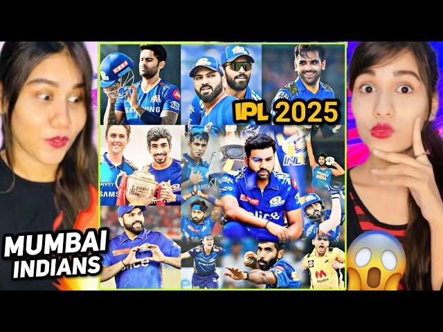 Mumbai Indians Latest Instagram Trending Reels Reaction | IPL Auction 2025 | Ashmah Reaction