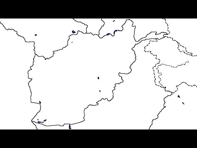 BLANK MAPS #1 ... Afghanistan / Afghánistán (speed-art)