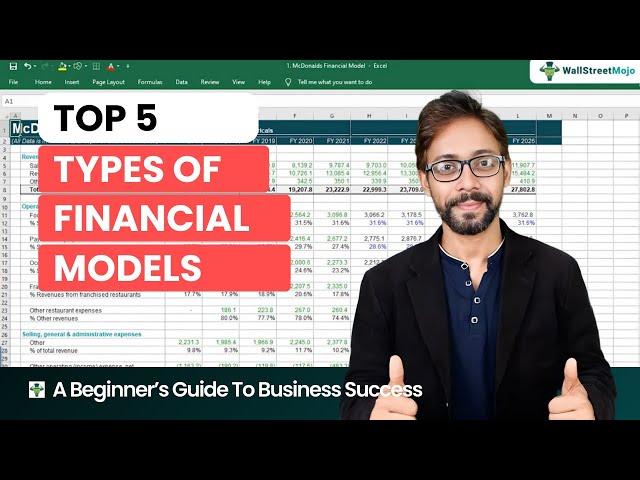 Top 5 Types of Financial Models: A Beginner’s Guide (By ex-JPMorgan Analyst)