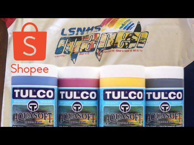 CMYK Tshirt printing using our new Tulco CMYK products, mabibili sa shopee #shopee