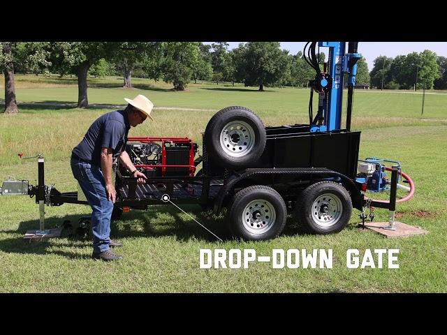 Lone Star Drills: LS300T+ Water Well Drill