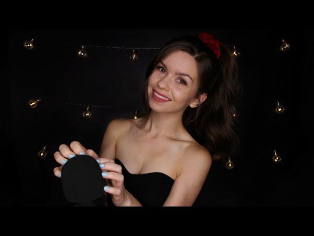 ASMR - 1 Hour of  BRAIN MELTING  Mic Scratching + Trigger Words