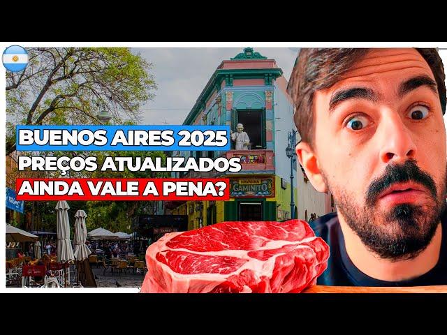 ARGENTINA em 2025, AINDA VALE a PENA? PREÇOS 2025 | Câmbio, Mercado e Restaurantes [Buenos Aires]