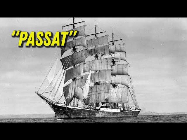 SV "Passat". The last of the ships of the Great Grain Race.