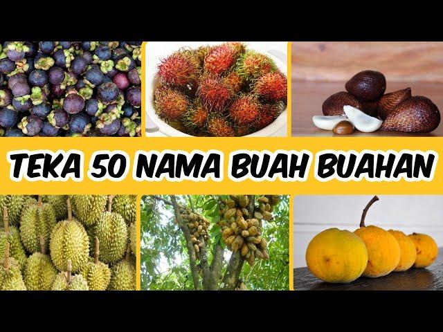 orang yang pernah makan buah ni mesti tahu namanya  | Teka nama buah ni ⁉️