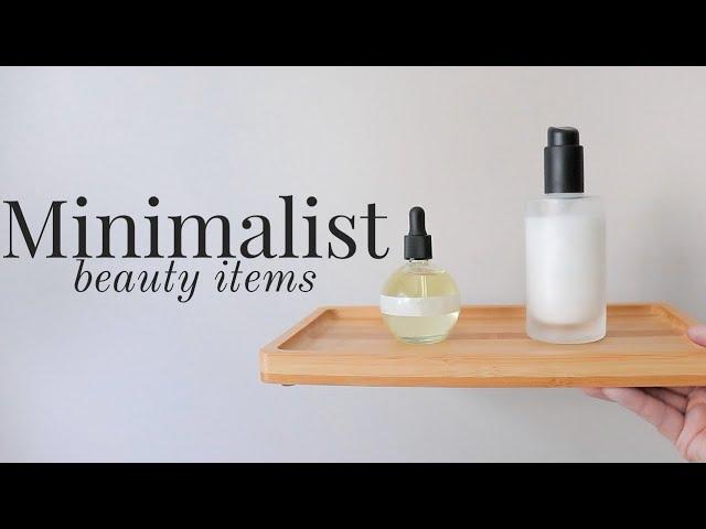 Beauty Products I own as a Minimalist