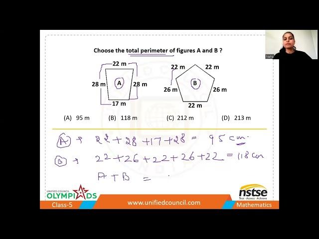 NSTSE Past Years Questions Explained Class 5