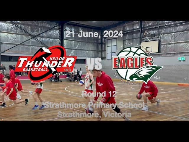 20240621 Thunder 16 3 v Diamond Valley Eagles 16 4