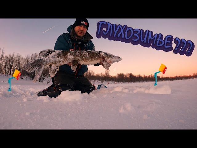 РЫБАЛКА НА ЖЕРЛИЦЫ В ЯНВАРЕ | ГЛУХОЗИМЬЕ???