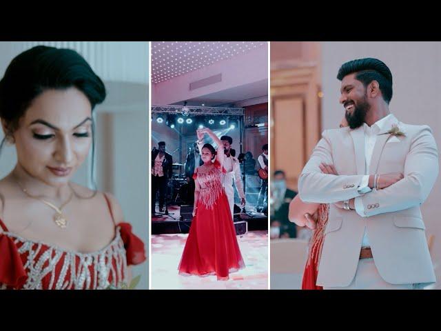 Sri Lankan wedding Surplice dance l S U L A R I K A & A N J A N A l @NouraWeddingFilms