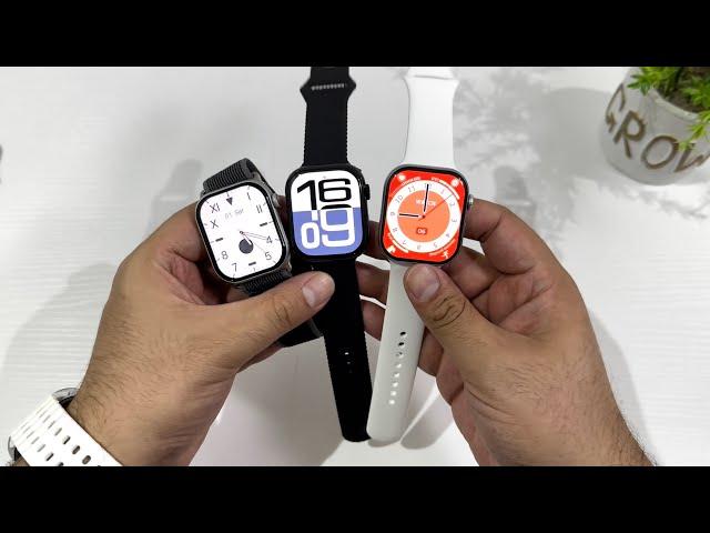 Top Apple Watch Series 10 Copy Clone! Comparison Which one you Should Buy in 2024? English