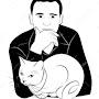 Человек и кошка