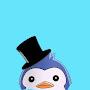 mr blue penguin