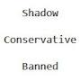Shadow Banned Conservative