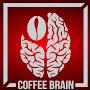 COFFEE BRAIN & Project 13 Sticker