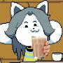 Temmie with choocy milk