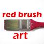 red brush art