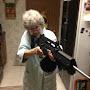 Granny with a gun .