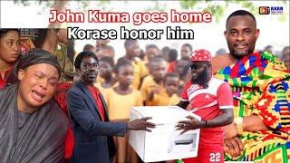 JOHN KUMAH GOES HOME! KORASE SCHOOL & DR. GUANBAY HONOR HIM & I RECOMMEND THIS MAN TO EJISU MP, BBC