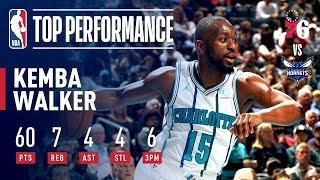 Kemba Walker Drops A Career High 60 In Match Up 76ers | November 17, 2018